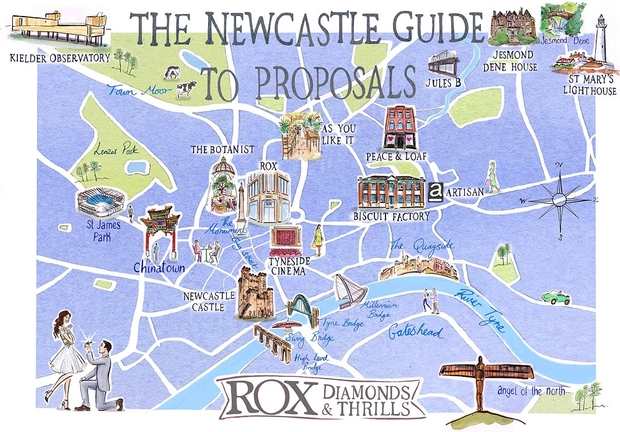 5 Reasons to Propose in Newcastle