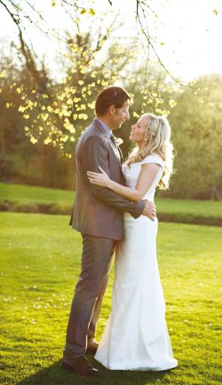 Our big day: Vicky and Neil