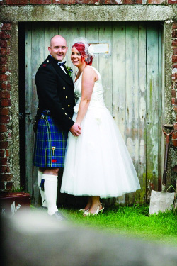Our big day: Kelly and Matthew