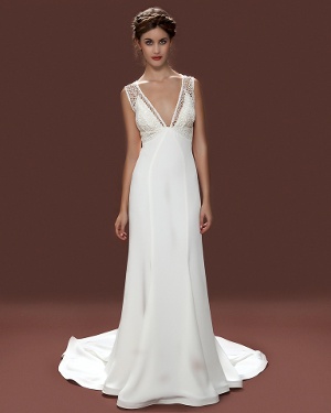 British Designer Tobi Hannah Launches Long Wedding Dress Line