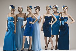 Dresses at the ready