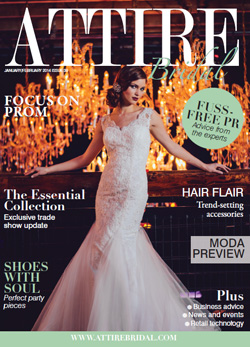Official Media Partner: <br />Attire Bridal magazine