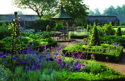 In an English country garden