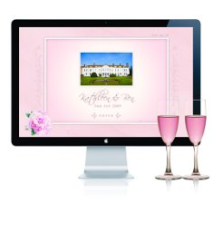 Win! A bespoke wedding website