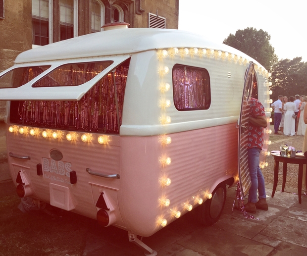 Cheshire's Birdie Camper Van parties with Emma and Matt Willis