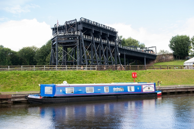 We love Cheshire's Anderton Boat Lift wedding venue...