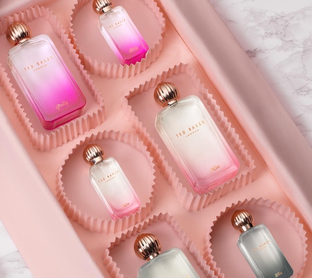 Sweet Treat fragrances for the bride and her bridesmaids