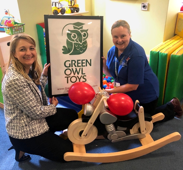 Demelza Children's Hospice and Green Owls Toys celebrate 10th anniversaries