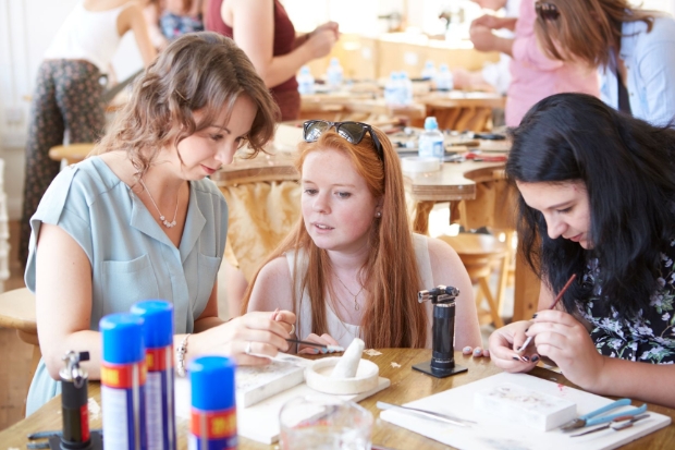 Crafternoon Tea at Birmingham's Jewellery Quarter