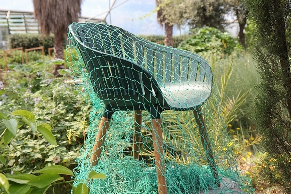 New DuraOcean® chair made from recycled sea plastic is set to be showcased at Cornwall's Eden Project