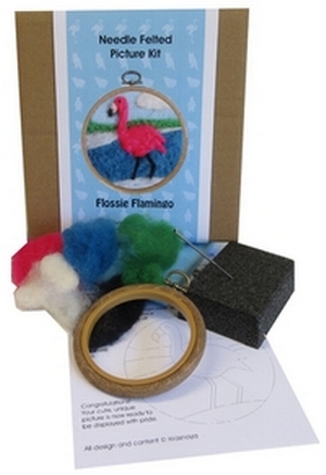 Krasnaya's needle felting kits put a new spin on a traditional craft