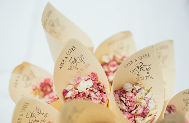 7 sustainable alternatives to confetti at your wedding