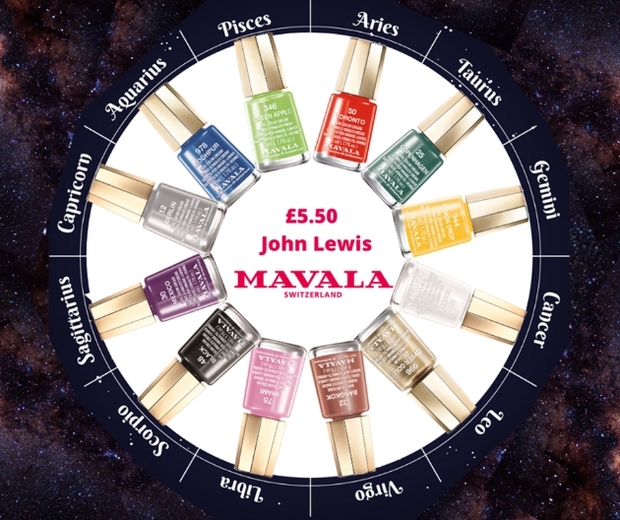 A zodiac manicure with Mavala