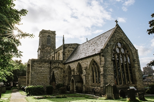 Exchange vows at St Mary’s Heritage Centre in Gateshead