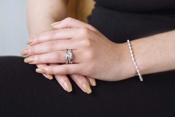 Domino's shaped wedding band collection proves popular with retailers